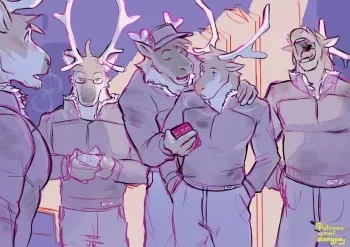 [Dangpa] Rudolph New Years Party [Textless] manga cover