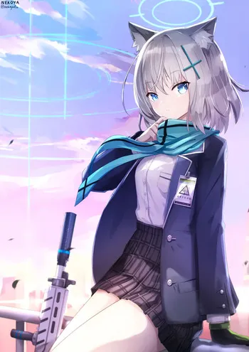 猫屋(NEKOYA) Blue Archive uncensored manga cover