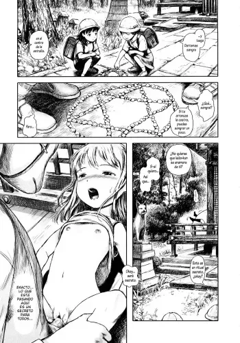 [Amagappa Shoujogun] Yuuzemi no Sasayaki | Los Susurros Vespertinos de las Cigarras (Attakaku, Shite.) [Spanish] [Futae Ikken] manga cover