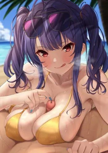 [Momonosukebe] Pola Mizugi Zuri (Azur Lane) manga cover