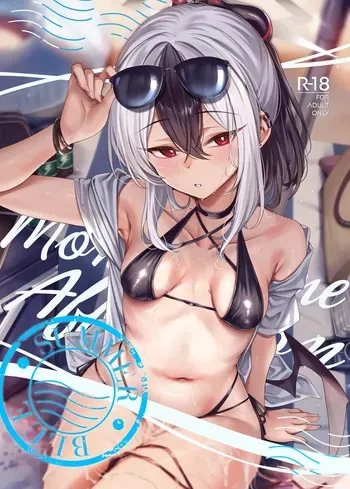 [KS' Works (KS)] MONOCHROME AFFECTION - SUMMER BLUE (ブルーアーカイブ) [DL版] manga cover