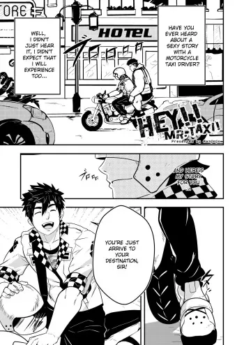 Hey Mr. Taxi manga cover