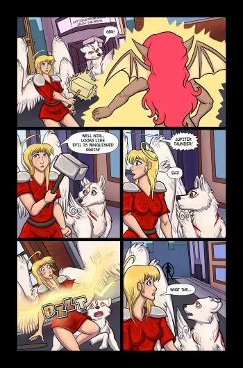 [Armistice] Angel & Ameratsu Vs... Not Evil?! (Okami, Sailor Moon) manga cover