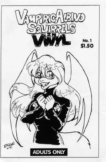 Vampiric Albino Squirrels in Vinyl No. 1 manga cover