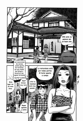 [The Seiji] Aneki no Shoushin Ryokou | Aneki's Broken Hearted Trip (Momo Muite Kuri Namete) [Spanish] [Varkatzas666] [Decensored] manga cover