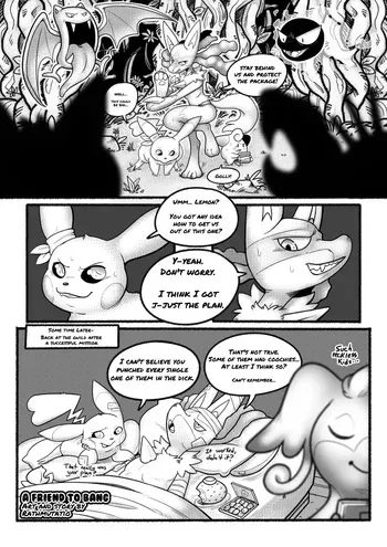 [Rath Mutatio] A Friend to Bang (Pokemon) manga cover