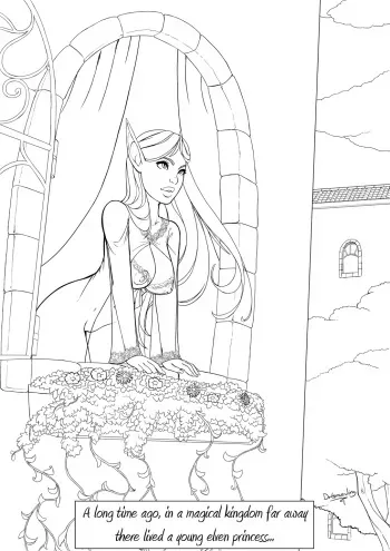 [DrGreavling] Colouring Book (ong) manga cover