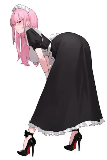 [Bluefield] Mori Calliope Maid (Hololive English) manga cover