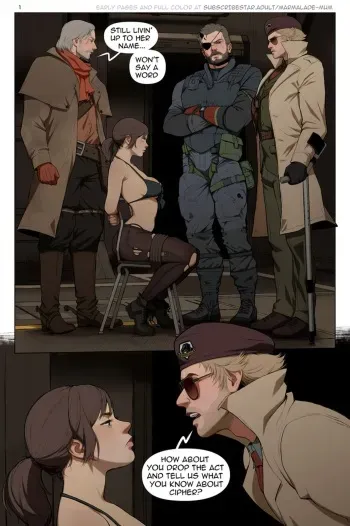 [Marmalade Mum] The Phantom Mane (Metal Gear Shadows) English manga cover