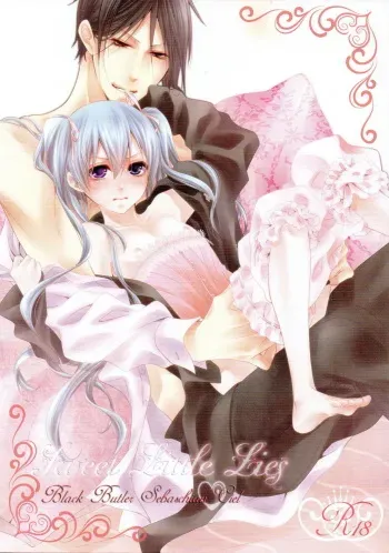 (HARUCC19) [Pink Kitten (Naokichi.)] Sweet Little Lies (Kuroshitsuji) manga cover