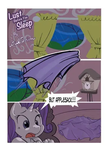 [Wind Driven] Lust Before You Sleep (My Little Pony Friendship Is Magic) [Digital] manga cover