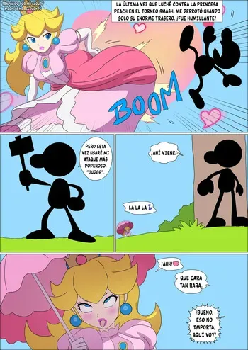 [Zetarok] Peach Booty (Super Smash Bros) (Spanish) manga cover
