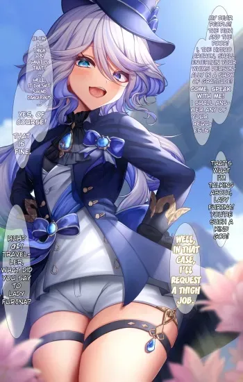[Oct18kin] I Want to Show Lady Furina Off In Front of Her People! (Genshin Impact) [English] [Bingus Blongus] manga cover
