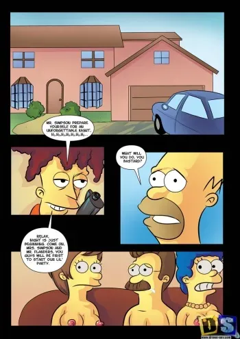 [Drawn-Sex] The Simpsons manga cover