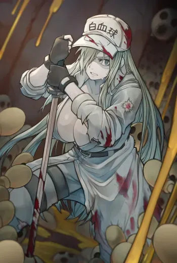 [℃ero] Hakkekkyuu-san wa nou ni narimashita. (Cells at Work! Code Black) manga cover