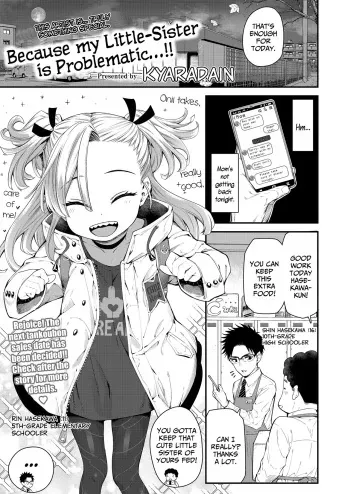 Imouto ga Komatteru kara...!! | Because my Little-Sister is Problematic...!! manga cover