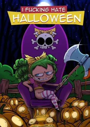 [Dop] I fucking hate halloween manga cover