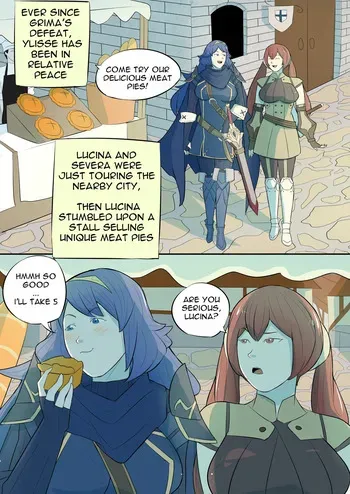 [ Cvetkanille ] Severa Lucina weight gain manga cover