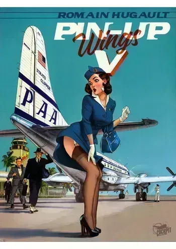 [Romain Hugault] Pin-Up Wings 5 [English] manga cover