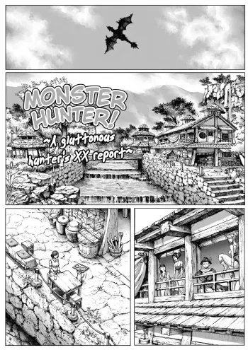 Monster Hunter! ~A gluttonous hunter's XX report ~ manga cover