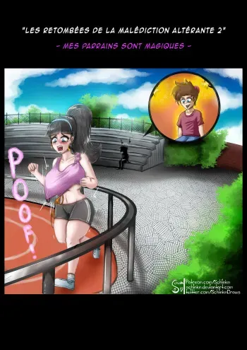 [Schinkn] Les Retombées de la Malédiction Altérante 2 - Mes Parrains Sont Magiques manga cover