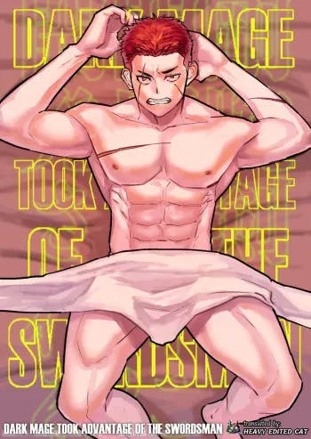 Dark Mage took advantage of the Swordsman manga cover