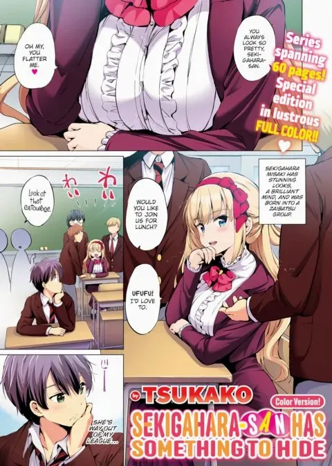 Sekigahara-san Has Something to Hide - Color Version! manga cover