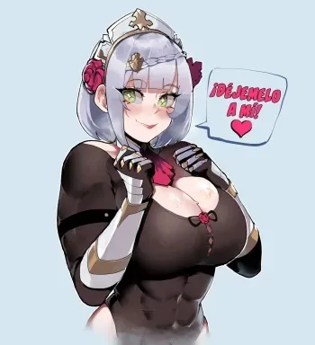 [ThiccwithaQ | Nyantcha] Churled Noelle (Genshin Impact) [Spanish] [Lanerte] manga cover