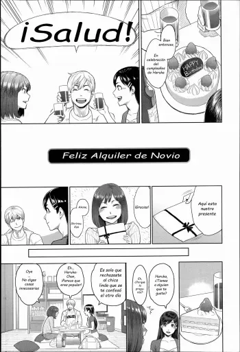 [Mikami Cannon] Happy Birthday Rental Kareshi | Feliz Alquiler de Novio (Zecchou Yokkyuu) [Spanish] [ZonaZero] manga cover