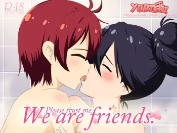 [Yuri-Dokidoki] Please trust me. We are friends (Vividred Operation) manga cover
