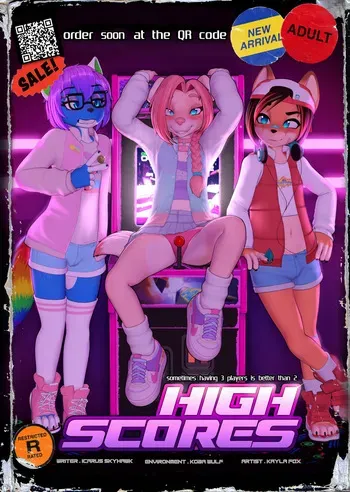 [KaylaFox] High Scores (W/ Extras) manga cover