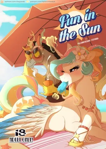 [FallenInTheDark] Fun in the Sun (My Little Pony Friendship Is Magic) ongoing manga cover