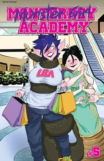 Monster girl Academy # 5 (FR) manga cover