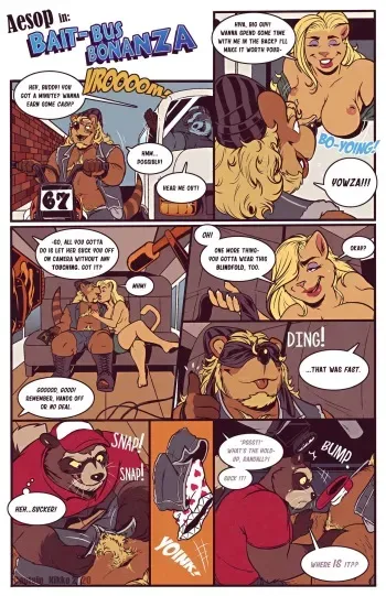 [Captain Nikko] Aesop's Travels 1: Bait Bus Bonanza! manga cover