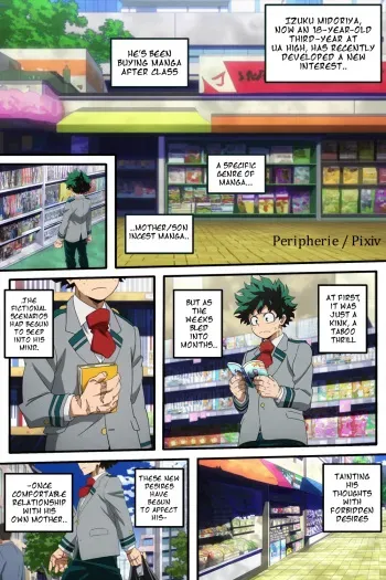 Midoriya Mother Lust manga cover