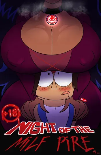[Ameizing Lewds] Night of the MILF-Pire + Extras (OK K.O. Let's be Heroes) manga cover