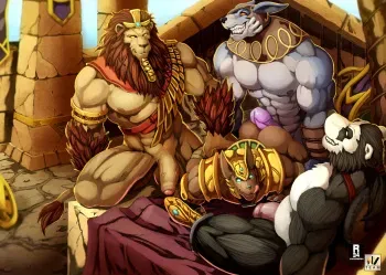 [Nexus] Anhur, Ursa, Nasus & Chen Art Pack manga cover