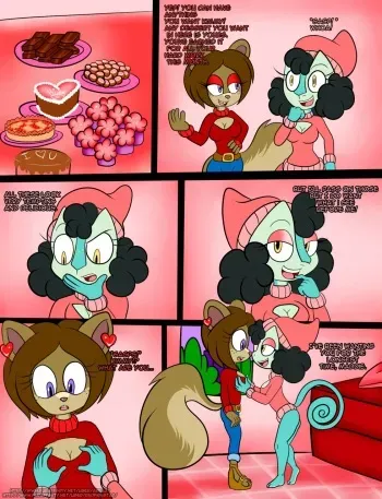 [Area37] Sweet Rewards by Area37 and RedFireStar ft. Feline-Gamer manga cover
