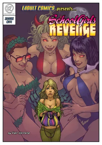 [Yair Herrera] Schoolgirl's Revenge #14 manga cover