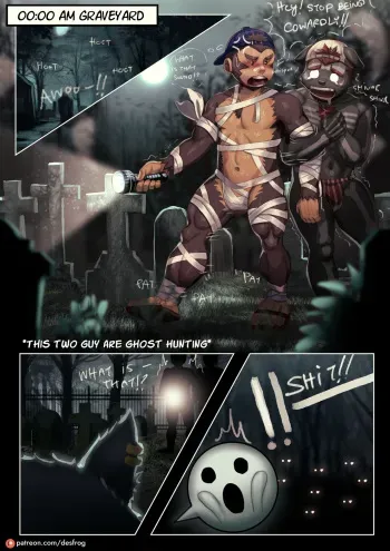 Desfrog halloween with freddy manga cover