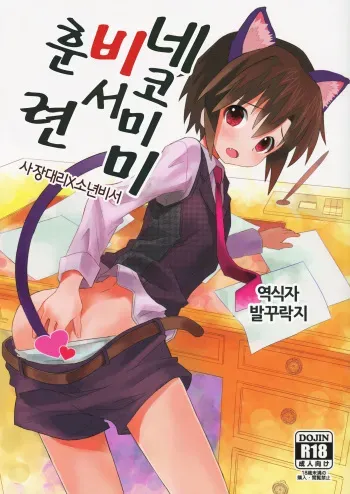 (C85) [88scones (Sakaki Tsui)] Nekomimi Hisho Drill [Korean] [발꾸락지] manga cover