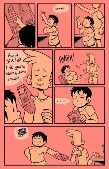 [BonerBob] Size Fantasy [English] (OC) manga cover