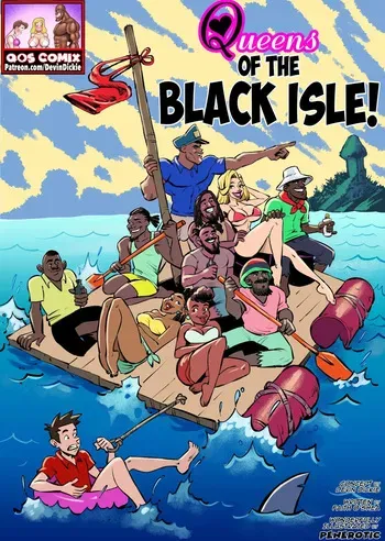 Devin Dickie Queens of the Black Isle manga cover