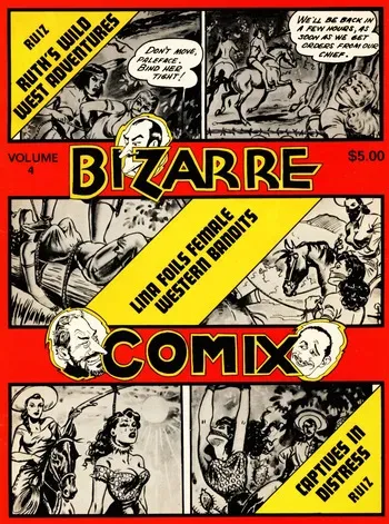 Adolfo Ruiz - Ruth's Wild West Adventures [Bizarre Comix 4.1, EN] manga cover