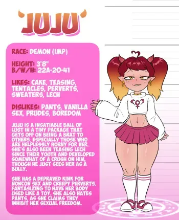 [Lech Lewds] Juju (OC) manga cover