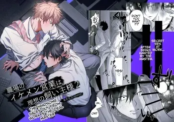 The Handsome Salesman At Work Is An Ideal Master 2 manga cover