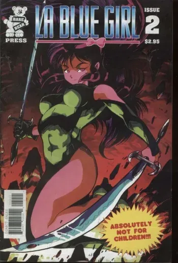 [Matt Lunsford] La Blue Girl - Volume #2 [English] manga cover