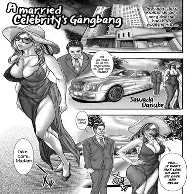 A Married Celebrity's Gangbang [Original] manga cover