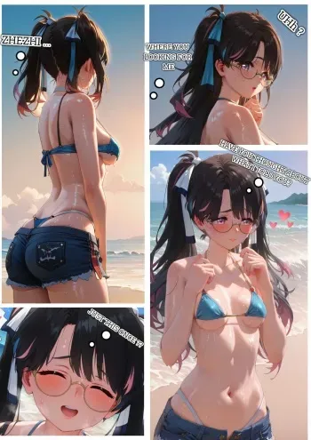 Enjisd Zezhi Beach Day comic manga cover