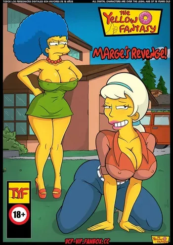 The Yellow Fantasy 19 – Marge’s Revenge (The Simpsons) The End manga cover